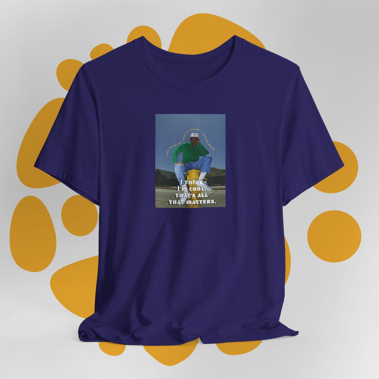 Vintage Tyler The Creator Tee - Unisex Shirt with Tyler on Fire Hydrant