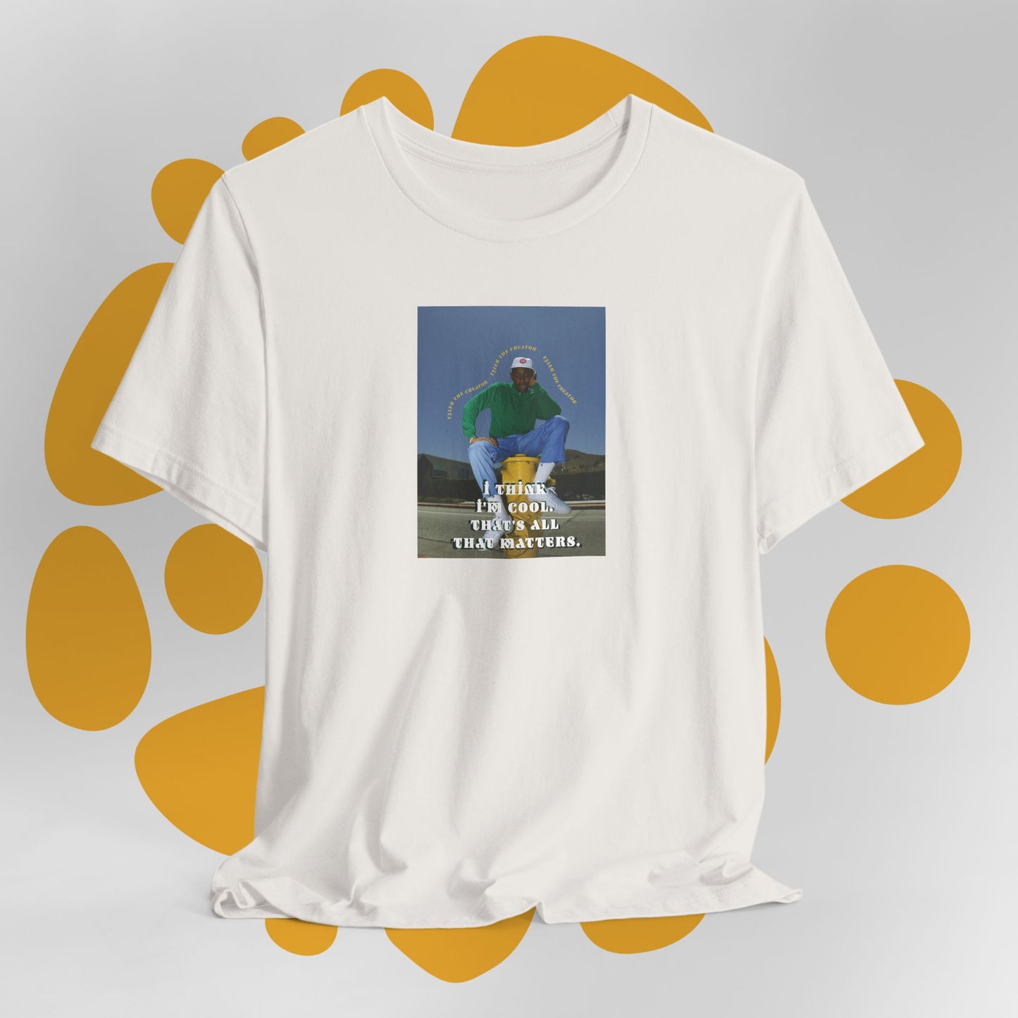 Vintage Tyler The Creator Tee - Unisex Shirt with Tyler on Fire Hydrant